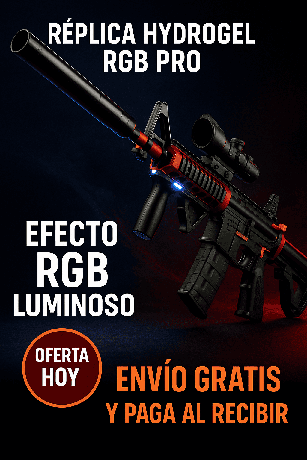 M416 Phantom RGB™ I Luz, humo y poder. Vive la revolución del juego.