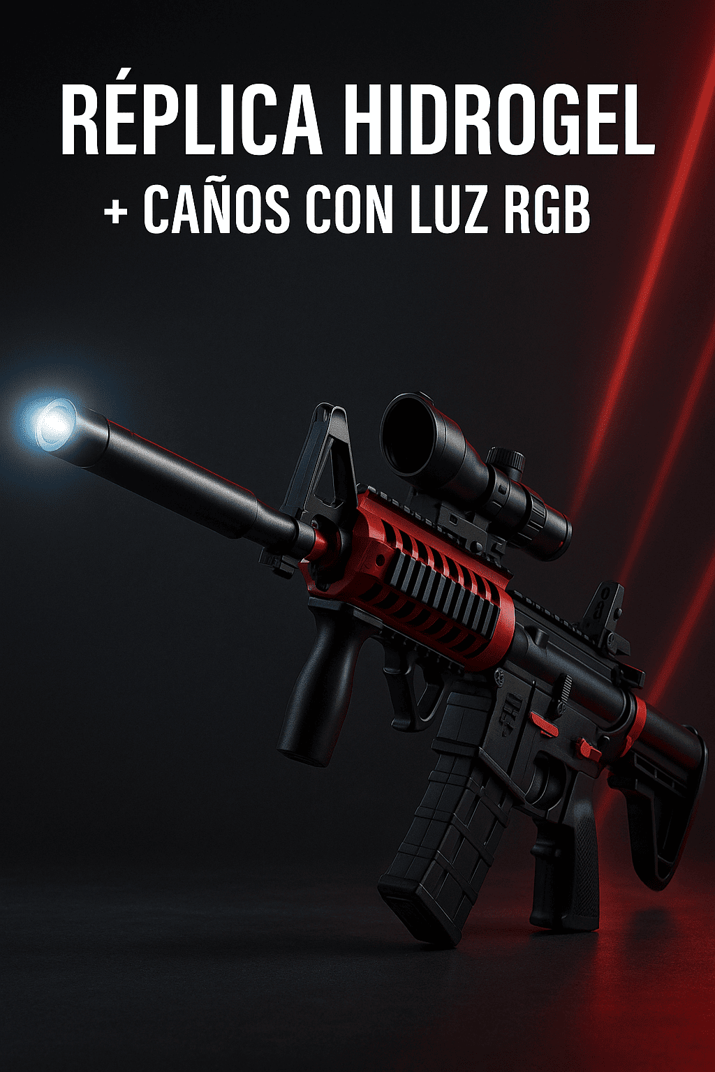 M416 Phantom RGB™ I Luz, humo y poder. Vive la revolución del juego.