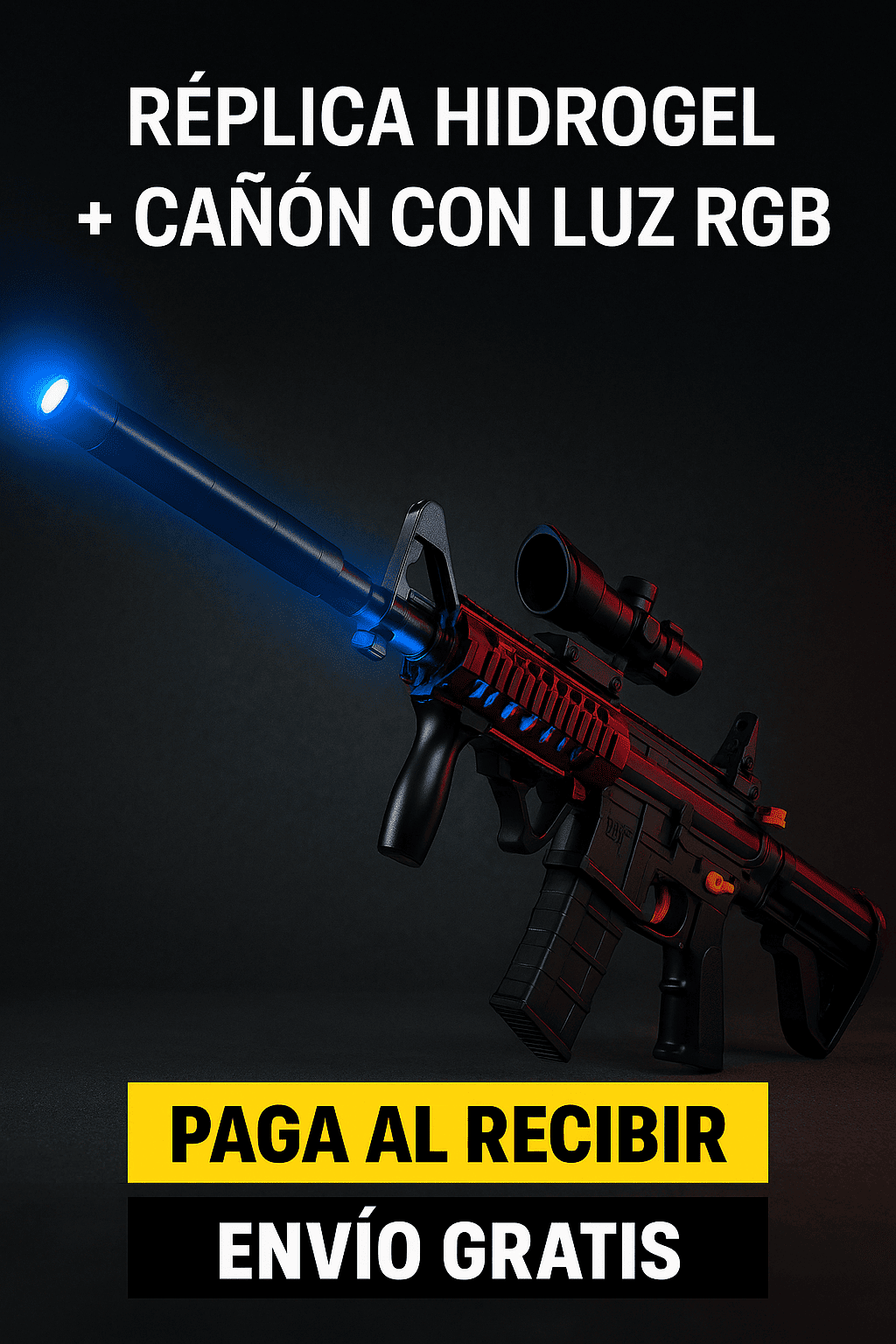 M416 Phantom RGB™ I Luz, humo y poder. Vive la revolución del juego.