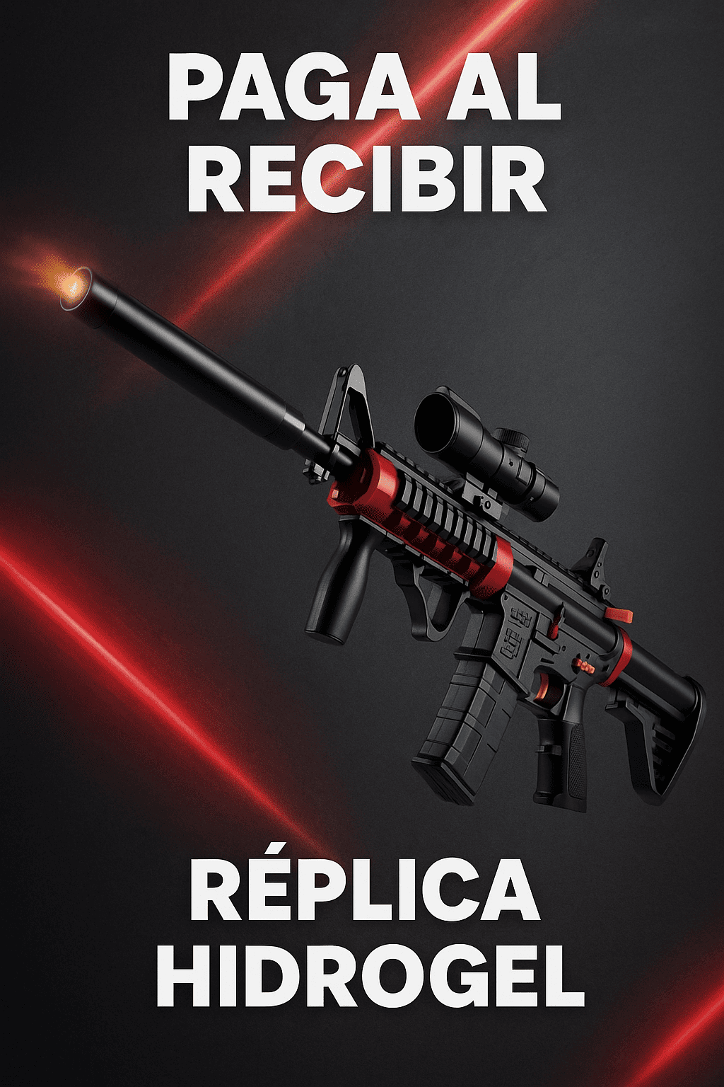 M416 Phantom RGB™ I Luz, humo y poder. Vive la revolución del juego.
